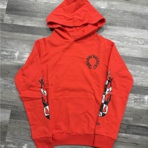 Chrome Hearts Vibrant Red Hoodie